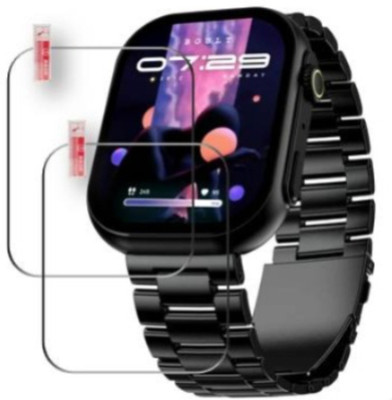 DOWRVIN Impossible Screen Guard for BOULT DRIFT MAX 2.01 SMART WATCH SCREEN GUARD( PACK OF 2)(Pack of 2)