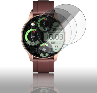 LIGHTWINGS Screen Guard for Boltt Invincible Plus Smart Watch(Pack of 3)