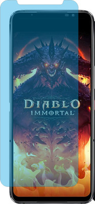 Fasheen Tempered Glass Guard for ASUS ROG PHONE 6 DIABLO IMMORTAL ED (UV AntiBlue Light Protection)(Pack of 1)