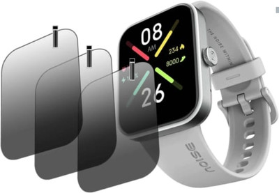 DOWRVIN Impossible Screen Guard for NOISE COLORFIT PULSE GO BUZZ SMART WATCH (PACK OF 3)(Pack of 3)
