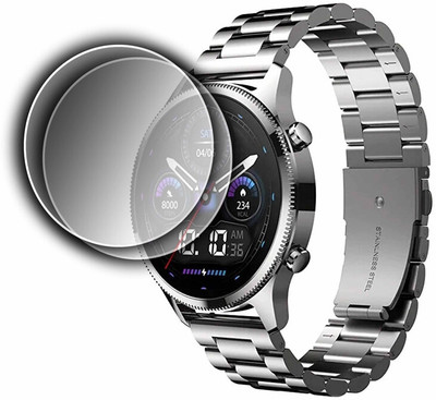 DOUMOF Impossible Screen Guard for NoiseFit Halo Plus SMARTWATCH(Pack of 2)