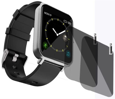 KHWABEEDA Impossible Screen Guard for Boat watch Enigma smartwatch screen guard (pack of 2)(Pack of 2)