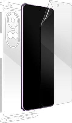 amuenterprises Front and Back Screen Guard for Oppo Reno10 Pro 5G(Pack of 1)