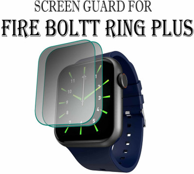 hirdesh Impossible Screen Guard for Fire-Boltt Ring Plus 1.91(Pack of 2)