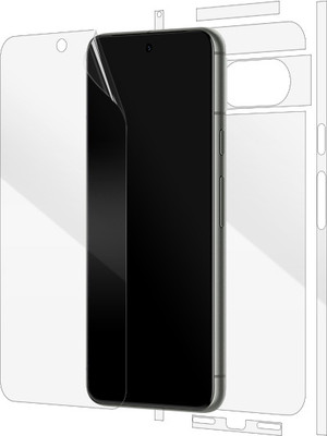 Navyabhii Front and Back Screen Guard for NOV23-Google Pixel 8(Pack of 1)