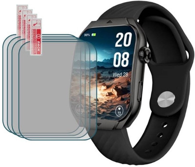 DOWRVIN Impossible Screen Guard for BEATXP UNBOUND CURV 1.96 BLUETOOTH CALLING SMART WATCH (PACK OF 4)(Pack of 4)