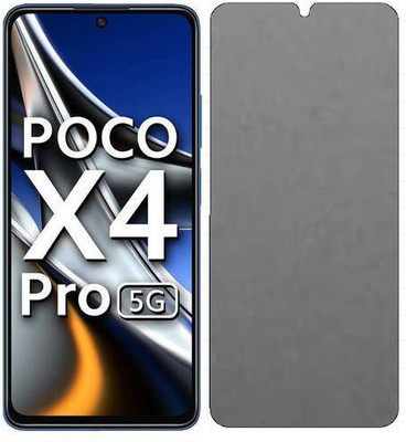 Kiksell Edge To Edge Tempered Glass for KS-Matte-NOV23-Poco X4 KSo(Pack of 1)
