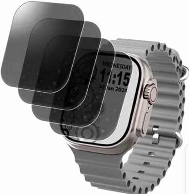 DB Impossible Screen Guard for T800 ULTRA SERIES 8 SMART WATCH SCREEN GUARD (PACK OF 3)(Pack of 3)
