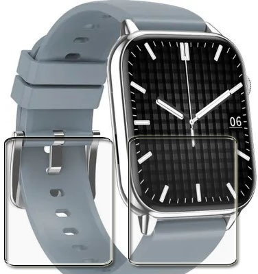 tombik Impossible Screen Guard for D190-Pebble Cosmos Ultra Smartwatch(Pack of 2)