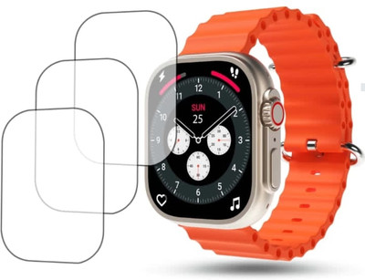 DOWRVIN Impossible Screen Guard for PEBBLE CREST SMART WATCH (PACK OF 3)(Pack of 3)