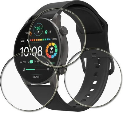tombik Screen Guard for JK8-Xiaomi Haylou Solar Plus RT3 Smartwatch(Pack of 3)