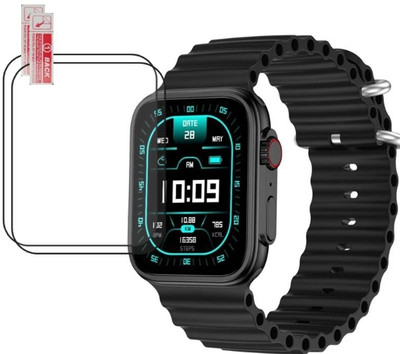 KHWABEEDA Impossible Screen Guard for FIRE - BOLTT GLADIATOR 1.96 SMART WATCH (PACK OF 2)(Pack of 2)