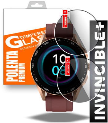 Dasiana Impossible Screen Guard for FIRE BOLTT INVINCIBLE PLUS CALLING LUXURY SMART WATCH(Pack of 2)
