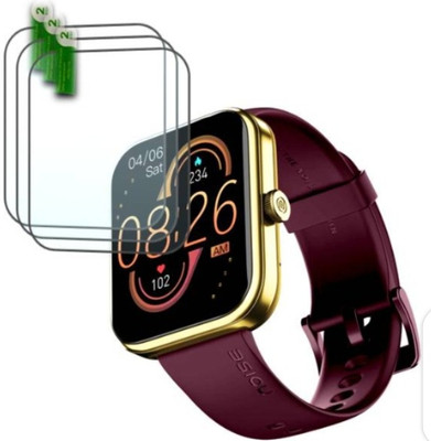 ZIDZEE Impossible Screen Guard for NOISE COLORFIT PULSE 3 SMART WATCH SCREEN GUARD (PACK OF 3)(Pack of 3)