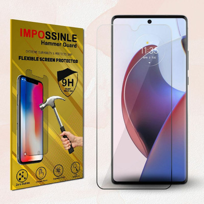Enlinea Impossible Screen Guard for Moto Edge 30 Ultra Glossy Screen Protector, Motorola Moto Edge 30 Ultra(Pack of 1)