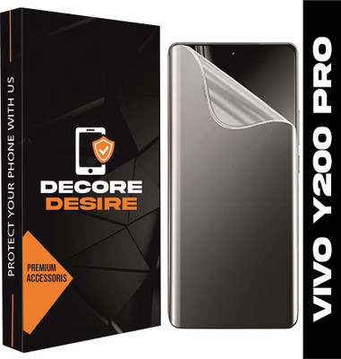 Decore Desire Impossible Screen Guard for Vivo Y200 Pro 5G Unbreakable Matte Membrane with Easy Installation (NOT TEMPERED GLASS)(Pack of 1)