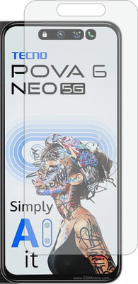 ZINGTEL Impossible Screen Guard for Tecno Pova 6 Neo 5G(Pack of 1)