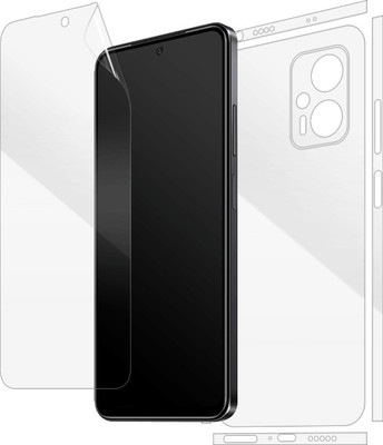 Navyabhii Front and Back Screen Guard for NOV23-Poco X4 GT(Pack of 1)