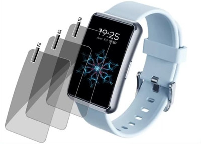 KHWABEEDA Impossible Screen Guard for Dizo Watch S Smart watch tempered glass (pack of 3)(Pack of 3)