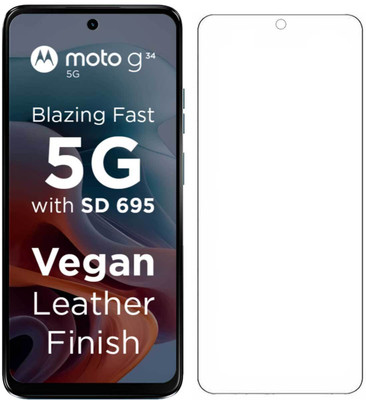 RRTBZ Impossible Screen Guard for Moto G34 5G/Motorola G34 5G(Pack of 1)