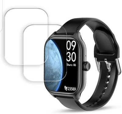 KHWABEEDA Impossible Screen Guard for PEBBLE VISTA 1.99 SMART WATCH SCREEN GUARD (PACK OF 2)(Pack of 2)