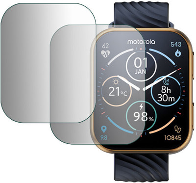 YCHROZE Impossible Screen Guard for Motorola Moto Watch 200(Pack of 2)