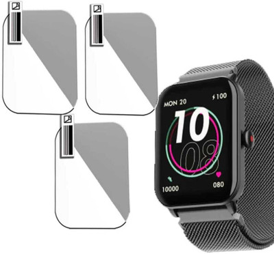 DOWRVIN Impossible Screen Guard for BOAT WAVE FURY WEITH 1.83 SMART WATCH SCREEN GUARD (P-3)(Pack of 3)