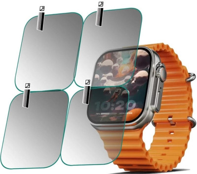 KHWABEEDA Impossible Screen Guard for BOULT CROWN 1.95 SMART WATCH SCREEN GUARD ( PACK OF 4)(Pack of 4)