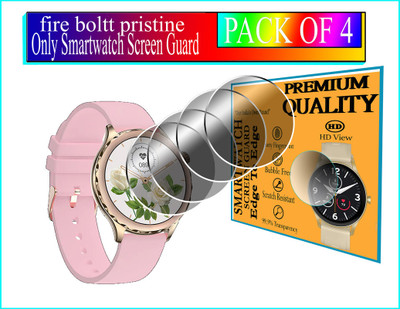 daffin Impossible Screen Guard for Fire-Boltt Pristine(Pack of 4)