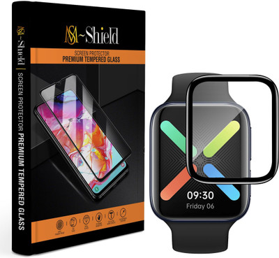 MS-Shield Impossible Screen Guard for OPPO Watch · 46 mm, PMMA Full Coverage Screen Protector(Pack of 1)