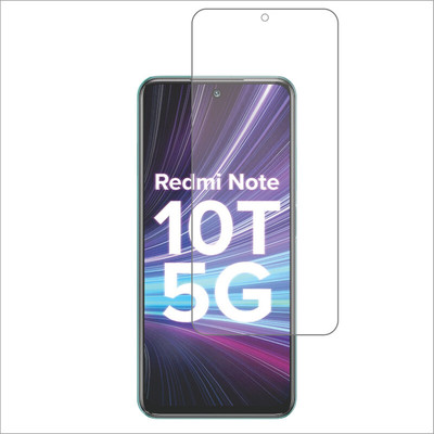 Mobotize Impossible Screen Guard for Xiaomi Redmi Note 10T 5G - Touch Sensitive Clear Screen Guard(Pack of 1)