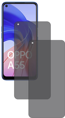 M A ZONE Impossible Screen Guard for OPPO A55 4G(Pack of 2)