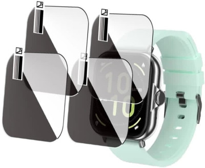 DOWRVIN Impossible Screen Guard for PEBBLE SPARK ACE 1.85 SMART WATCH ( PACK OF 4)(Pack of 4)