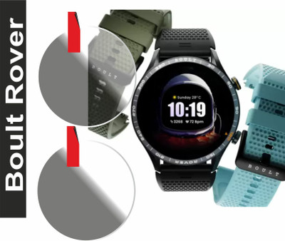 JSGROWITTECH Impossible Screen Guard for BOULT ROVER,SMART WATCH SCREEN GUARD(Pack of 2)