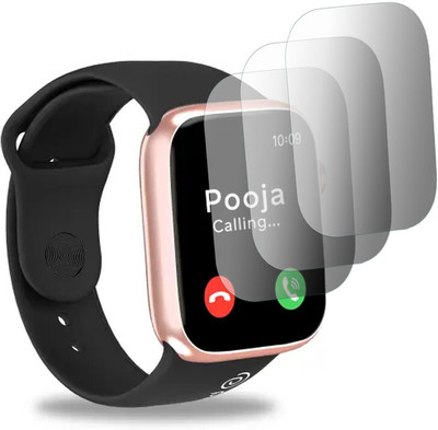DOUMOF Impossible Screen Guard for pTron Pulsefit P61 SMARTWATCH(Pack of 3)