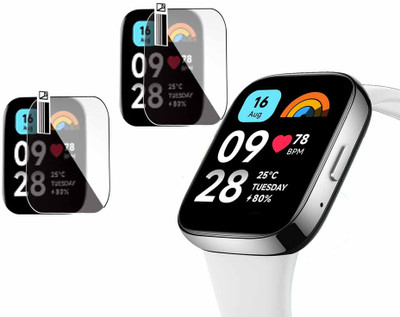 daffin Impossible Screen Guard for Redmi Watch 3 Active(Pack of 2)