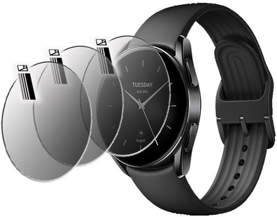 HIDEOUS Impossible Screen Guard for Xiaomi Watch S2 Pro(Pack of 3)