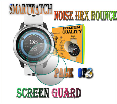 HIDEOUS Impossible Screen Guard for Noise HRX Bounce(Pack of 3)