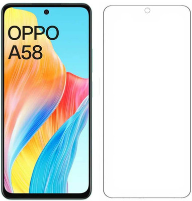 RRTBZ Impossible Screen Guard for Oppo A58 4G(Pack of 1)