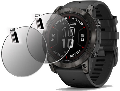 HIDEOUS Impossible Screen Guard for Garmin Fenix 7 Pro(Pack of 2)