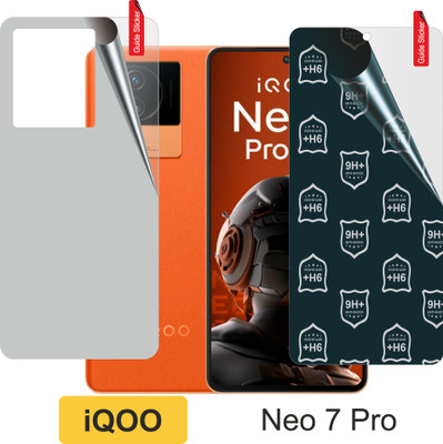 skrechtech Impossible Screen Guard for iQOO Neo 7 Pro, Neo 7 Pro(Pack of 2)