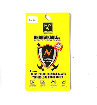 oval designs Impossible Screen Guard for OPPO A54(Pack of 1)