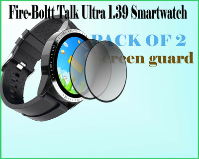HIDEOUS Impossible Screen Guard for Fire-Boltt Talk Ultra(Pack of 2)