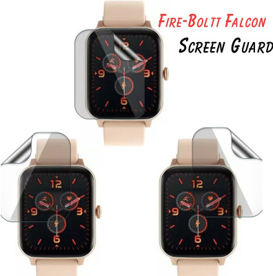 FCS Edge To Edge Screen Guard for Fire-Boltt Falcon(Pack of 3)