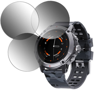 hirdesh Impossible Screen Guard for Ambrane Crest Pro(Pack of 3)