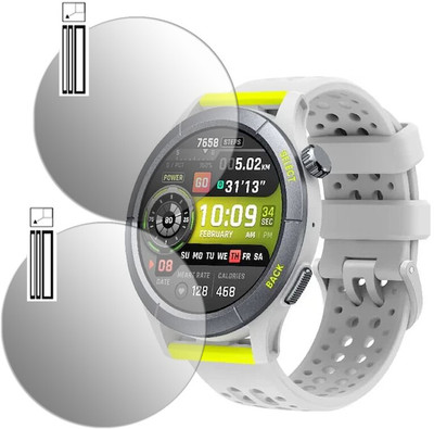 DOUMOF Impossible Screen Guard for Amazfit Cheetah SCREEN(Pack of 2)