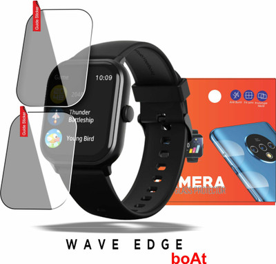 Olonga Impossible Screen Guard for boAt Wave Edge Smartwatch(Pack of 2)