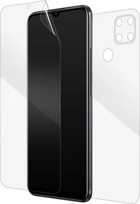 INDIKAN Front and Back Screen Guard for Realme Narzo 30A(Pack of 1)