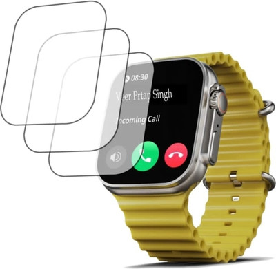 KHWABEEDA Impossible Screen Guard for BOULT CROWN SMART WATCH(PACK OF 3)(Pack of 3)