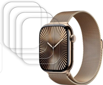 DB Impossible Screen Guard for APPLE WATCH SERIES 10 46mm SMART WATCH SCREEN GUARD (PACK OF 4)(Pack of 4)